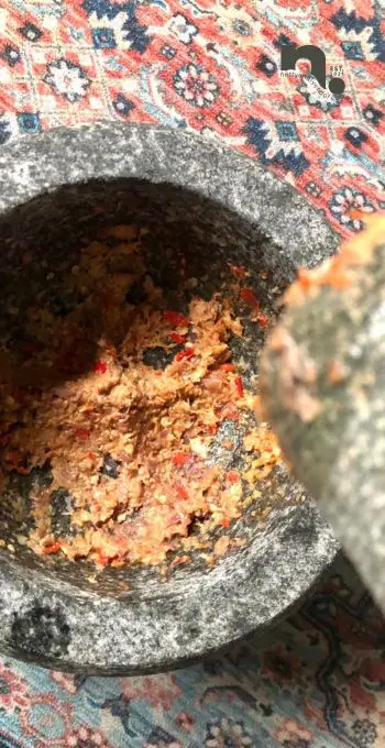 sambal belacan kencur santan