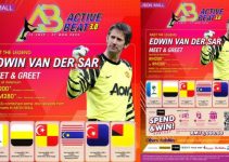 “Active Beat 3.0” Kembali ke AEON MALL! Bersama Lagenda MU, Edwin van der Sar