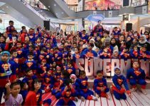 AEON Mall Catat Malaysian Book Of Records (MBOR) Himpun 1007 SUPERMAN AEON Mall Catat Malaysian Book Of Records (MBOR) Himpun 1007 SUPERMAN